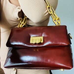 Brandon Blackwood 2way Crossbody Brown